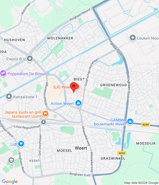 Google maps afbeelding voor Spoedpost Weert