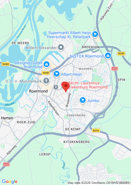 Google maps afbeelding voor Spoedpost Roermond